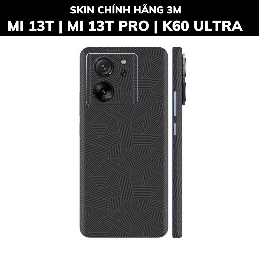 Dán skin điện thoại Mi 13T | Mi 13T Pro  | K60 Ultra full body và camera nhập khẩu chính hãng USA phụ kiện điện thoại huỳnh tân store -  PATTEN TEXTURE 06 - Warp Skin Collection