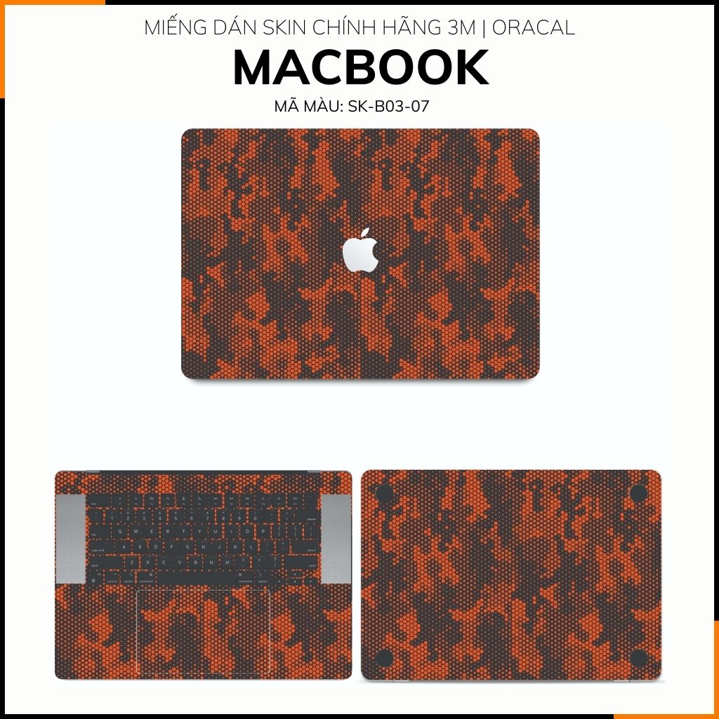 Dán skin macbook pro, macbook air chính hãng 3M nhập khẩu USA - SKIN 3M - MACBOOK - MAMBA ORANGE - SK-B03-07 phụ kiện điện thoại huỳnh tân store