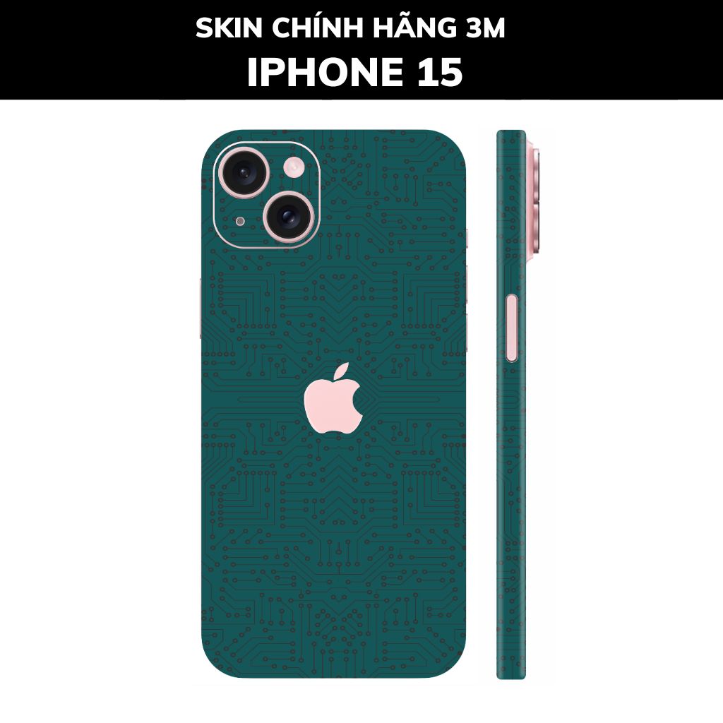 Dán skin điện thoại Iphone 15, Iphone 15 Plus full body và camera nhập khẩu chính hãng USA phụ kiện điện thoại huỳnh tân store - ELECTRIC GREEN - Warp Skin Collection