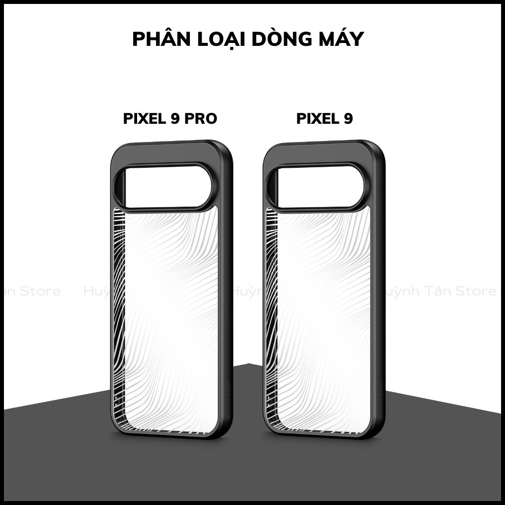 Ốp lưng google pixel 9 9 pro aimo chính hãng duxducis chống va đập trong suốt không ố vàng huỳnh tân store