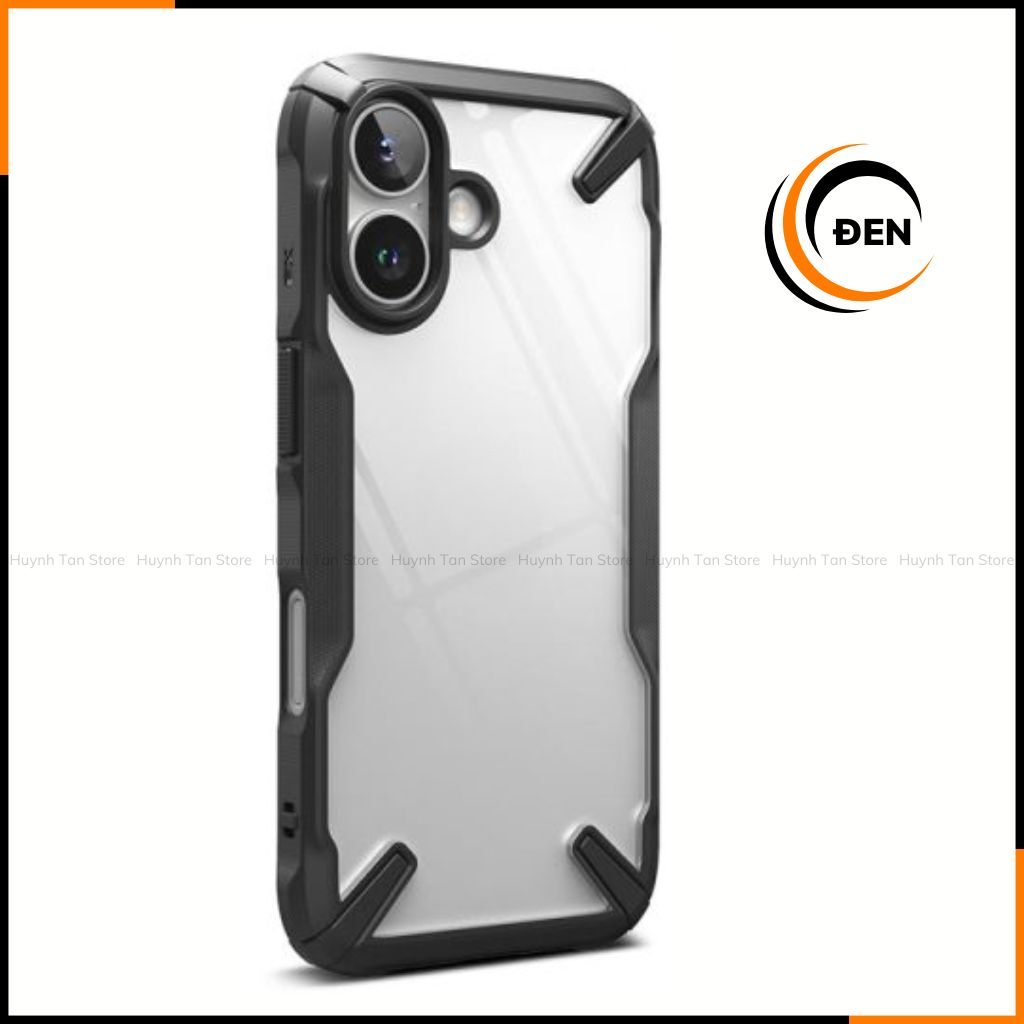 Ốp lưng iphone 16 RINGKE chính hãng trong suốt chống sốc FUSION X chống ố vàng huỳnh tân store