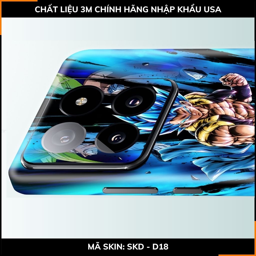 Dán skin điện thoại Xiaomi Mi 14 , Mi 14 Pro full body và camera nhập khẩu chính hãng USA in hình Dragon Ball - SKD D18 phụ kiện điện thoại huỳnh tân store