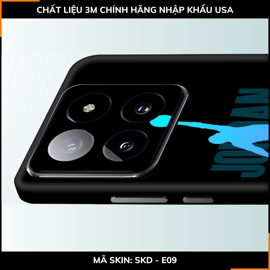 Dán skin điện thoại Xiaomi Mi 14 , Mi 14 Pro full body và camera nhập khẩu chính hãng USA in hình Thương Hiệu - SKD E09 phụ kiện điện thoại huỳnh tân store