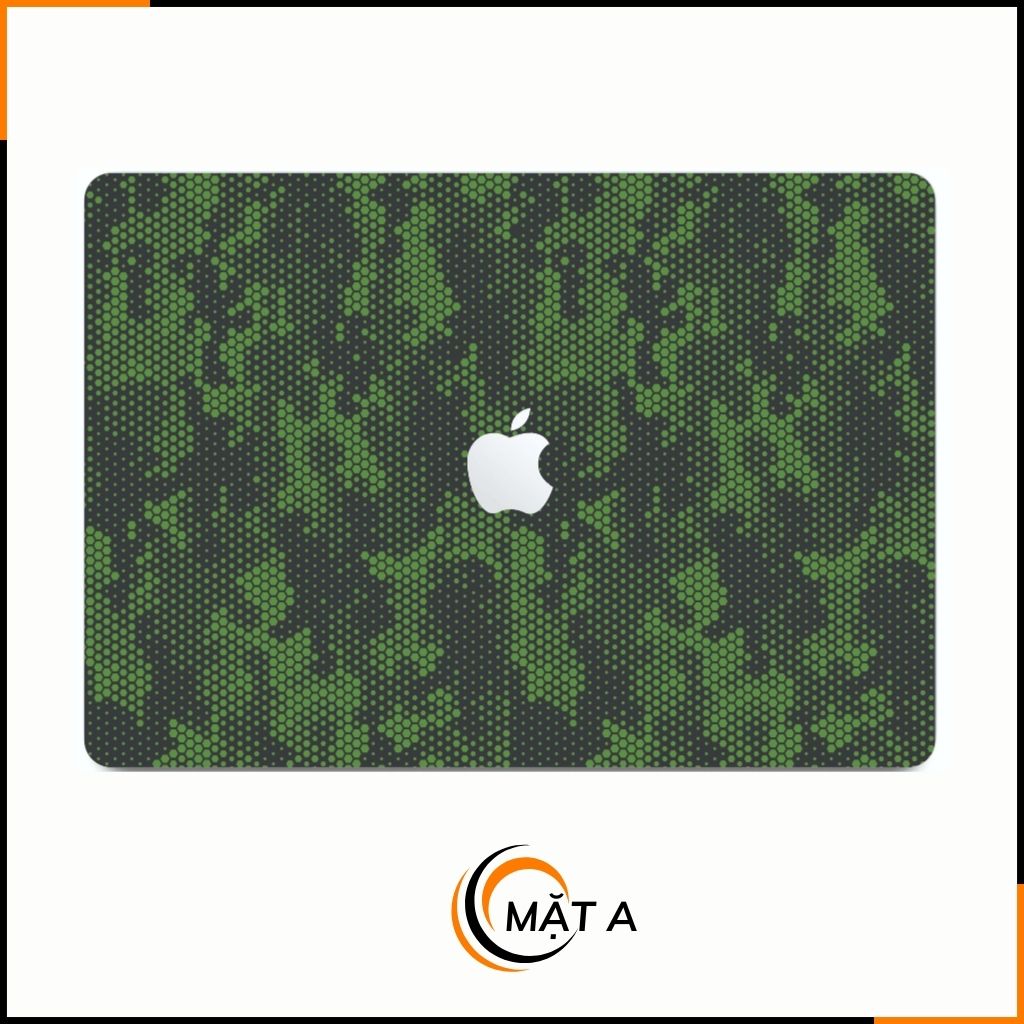 Dán skin macbook pro, macbook air chính hãng 3M nhập khẩu USA - SKIN 3M - MACBOOK - MAMBA GREEN - SK-B03-03 phụ kiện điện thoại huỳnh tân store