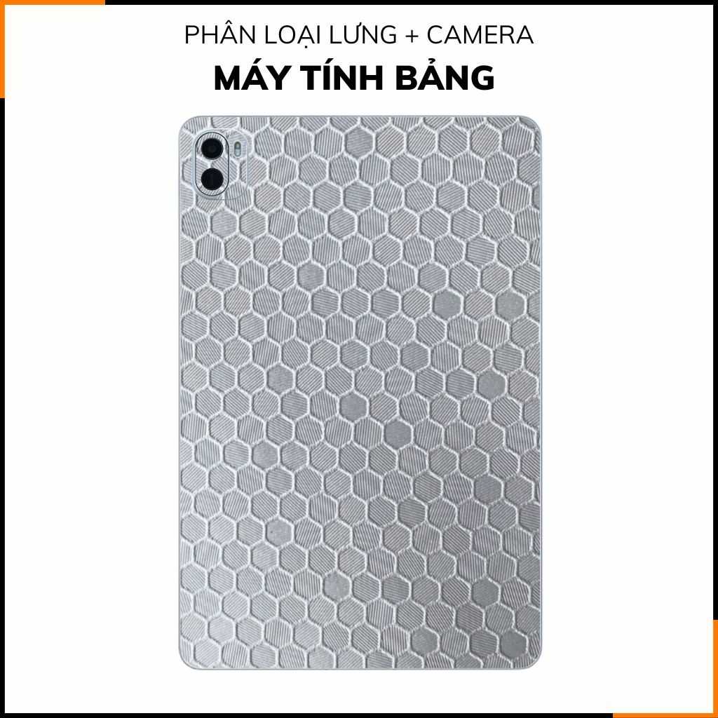 Dán skin máy tính bảng xiaomi, huawei, oppo, lenovo, google, microsoft, vivo full body và camera chính hãng ORAFOL nhập khẩu từ ĐỨC MÁY TÍNH BẢNG - HONEYCOMB WHITE - SK B11 04 phụ kiện điện thoại huỳnh tân store