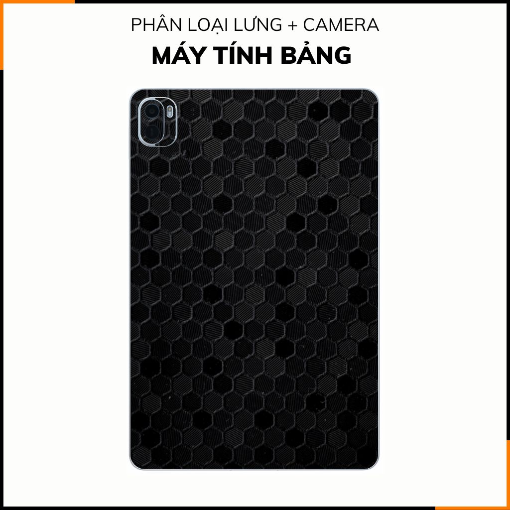 Dán skin máy tính bảng xiaomi, huawei, oppo, lenovo, google, microsoft, vivo full body và camera chính hãng ORAFOL nhập khẩu từ ĐỨC MÁY TÍNH BẢNG - HONEYCOMB BLACK - SK B11 05 phụ kiện điện thoại huỳnh tân store