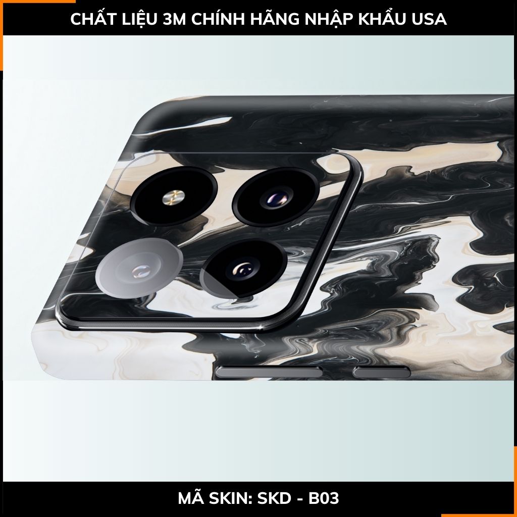 Dán skin điện thoại Xiaomi Mi 14 , Mi 14 Pro full body và camera nhập khẩu chính hãng USA in hình Acrylic - SKD B03 phụ kiện điện thoại huỳnh tân store