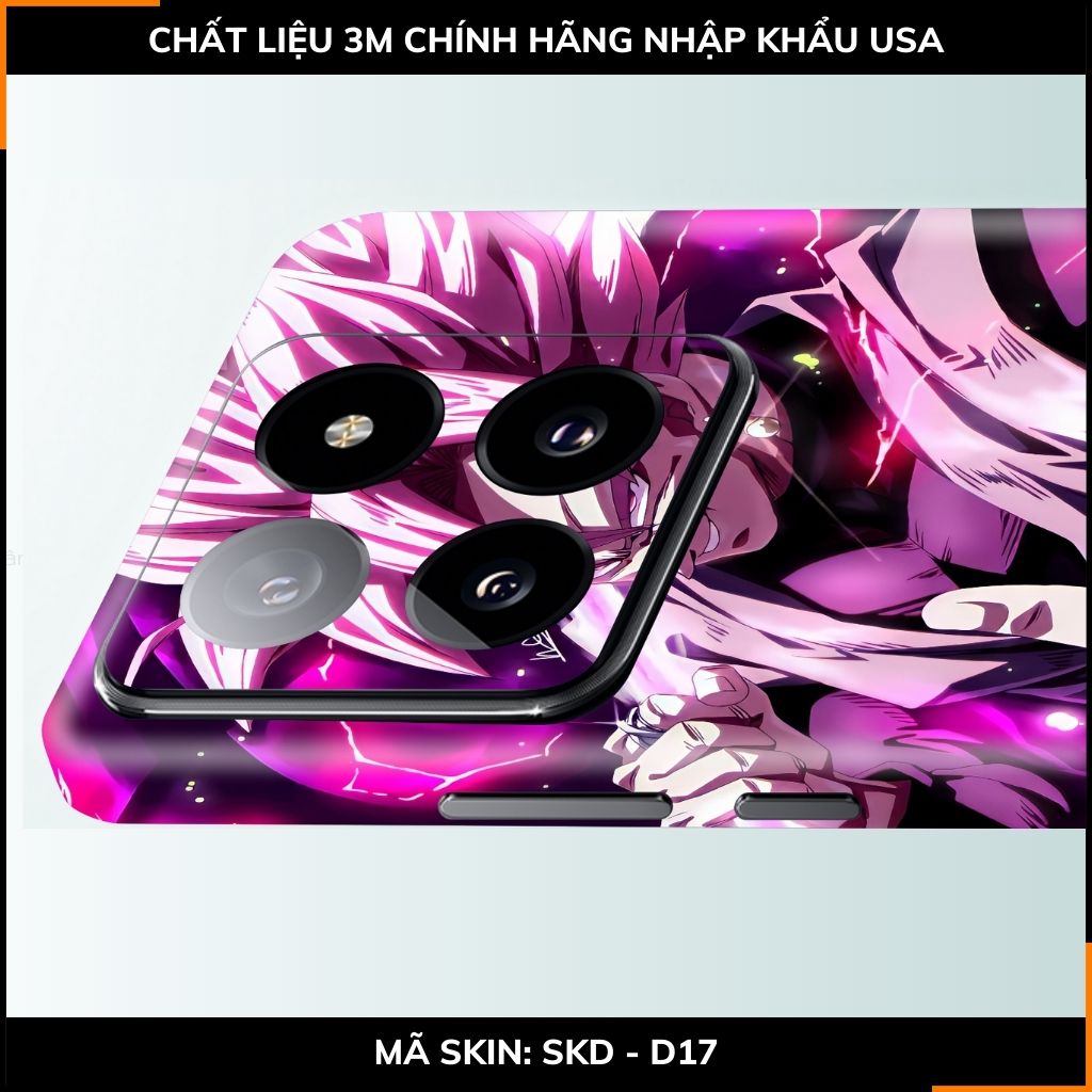 Dán skin điện thoại Xiaomi Mi 14 , Mi 14 Pro full body và camera nhập khẩu chính hãng USA in hình Dragon Ball - SKD D17 phụ kiện điện thoại huỳnh tân store