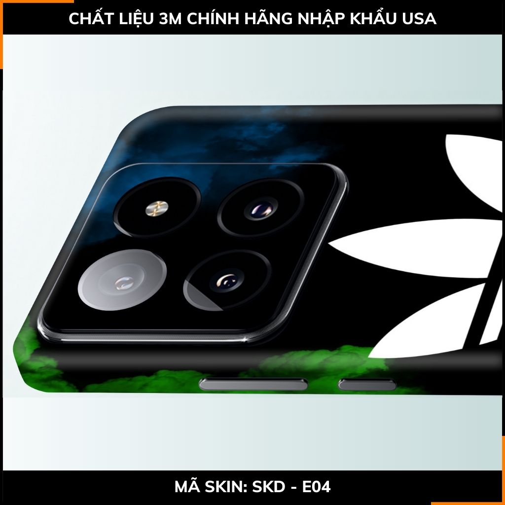 Dán skin điện thoại Xiaomi Mi 14 , Mi 14 Pro full body và camera nhập khẩu chính hãng USA in hình Thương Hiệu - SKD E04 phụ kiện điện thoại huỳnh tân store