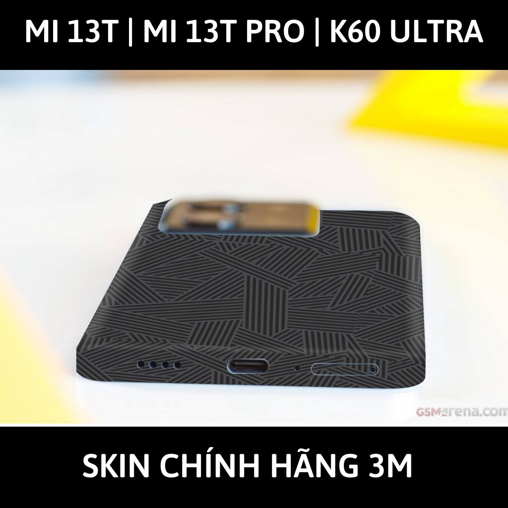 Dán skin điện thoại Mi 13T | Mi 13T Pro  | K60 Ultra full body và camera nhập khẩu chính hãng USA phụ kiện điện thoại huỳnh tân store -  PATTEN TEXTURE 06 - Warp Skin Collection