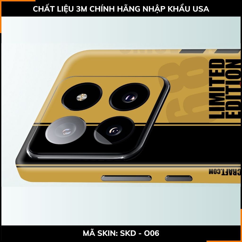 Dán skin điện thoại Xiaomi Mi 14 , Mi 14 Pro full body và camera nhập khẩu chính hãng USA in hình VINTAGE RACING - SKD O06 phụ kiện điện thoại huỳnh tân store