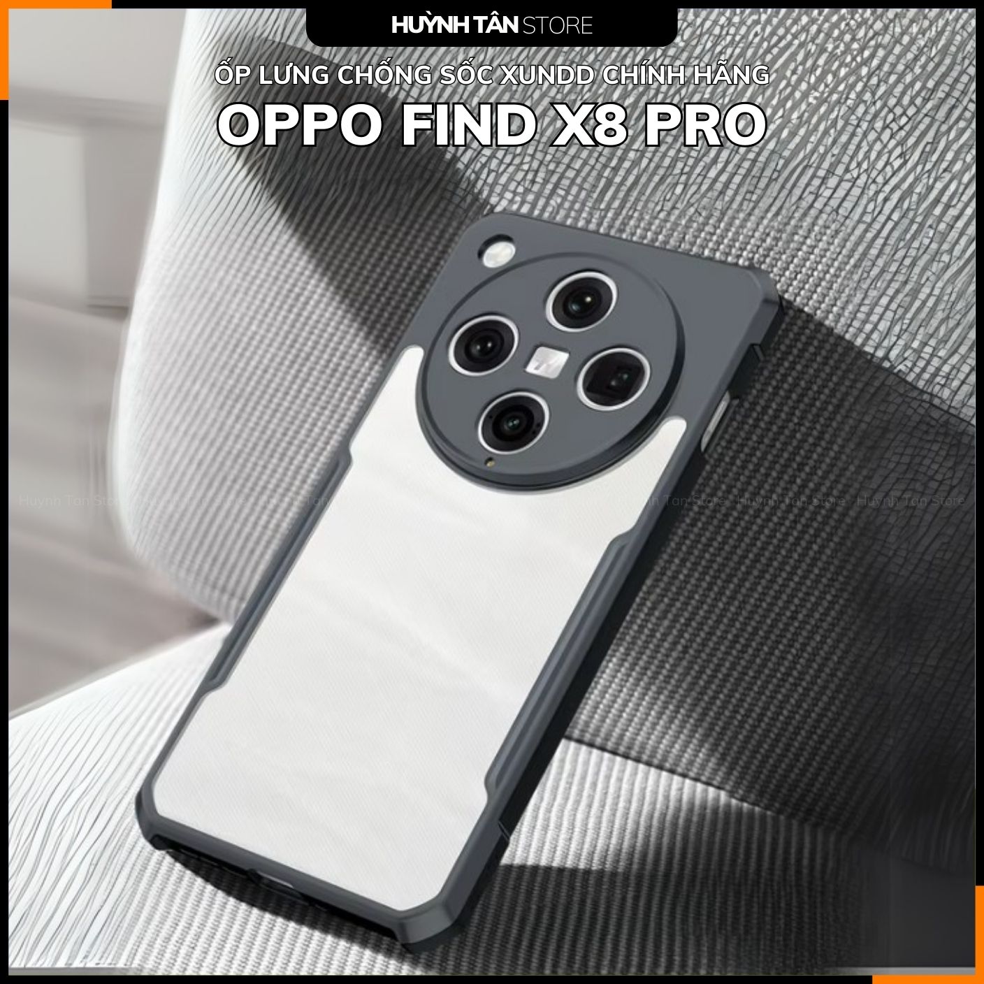 Ốp lưng oppo find x8 pro find x8 chống sốc xundd bảo vệ camera chính hãng phụ kiện huỳnh tân store