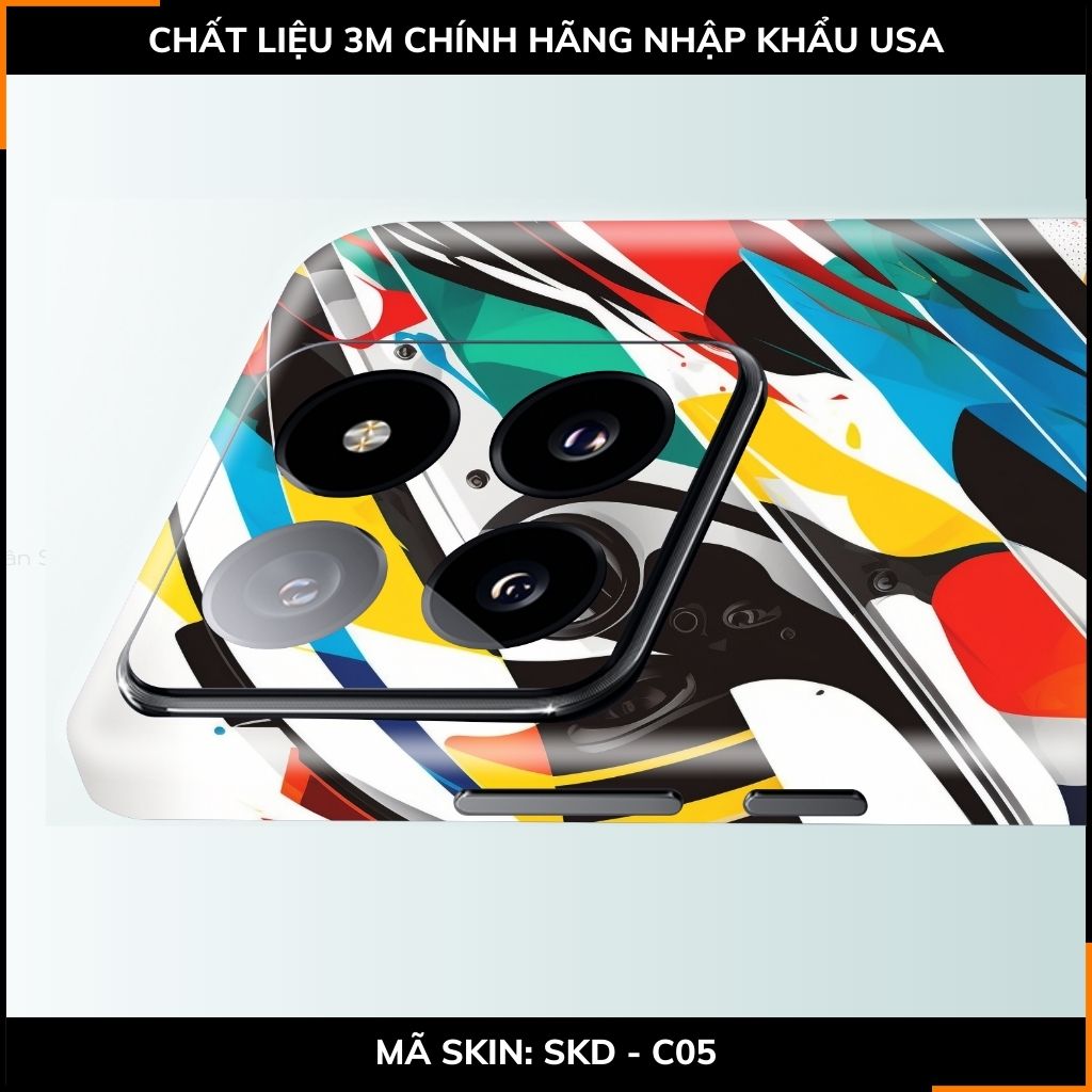 Dán skin điện thoại Xiaomi Mi 14 , Mi 14 Pro full body và camera nhập khẩu chính hãng USA in hình Motobiker - SKD C05 phụ kiện điện thoại huỳnh tân store
