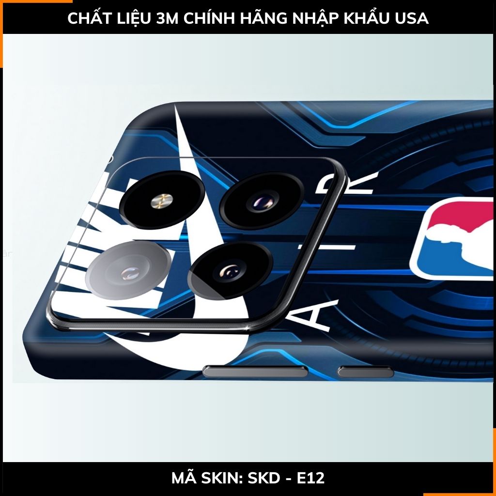 Dán skin điện thoại Xiaomi Mi 14 , Mi 14 Pro full body và camera nhập khẩu chính hãng USA in hình Thương Hiệu - SKD E12 phụ kiện điện thoại huỳnh tân store
