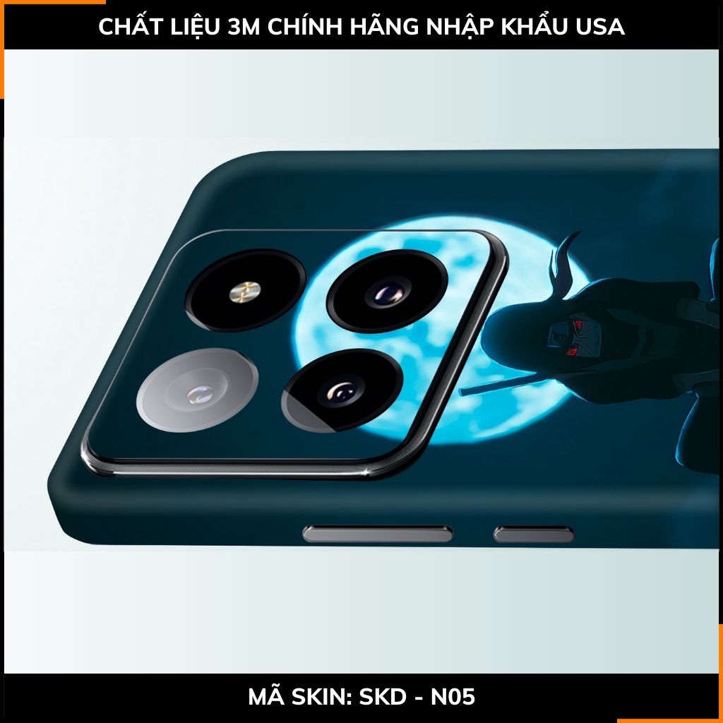 Dán skin điện thoại Xiaomi Mi 14 , Mi 14 Pro full body và camera nhập khẩu chính hãng USA in hình NARUTO - SKD N05 phụ kiện điện thoại huỳnh tân store