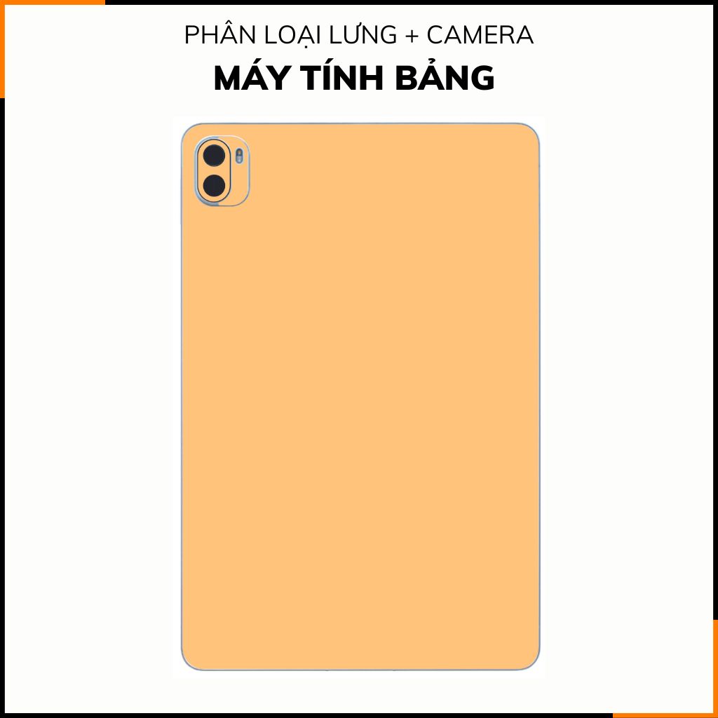 Dán skin máy tính bảng xiaomi, huawei, oppo, lenovo, google, microsoft, vivo  full body và camera chính hãng ORAFOL nhập khẩu từ ĐỨC MÁY TÍNH BẢNG  - PASTEL YELLOW -  SK A02 03 phụ kiện điện thoại huỳnh tân store