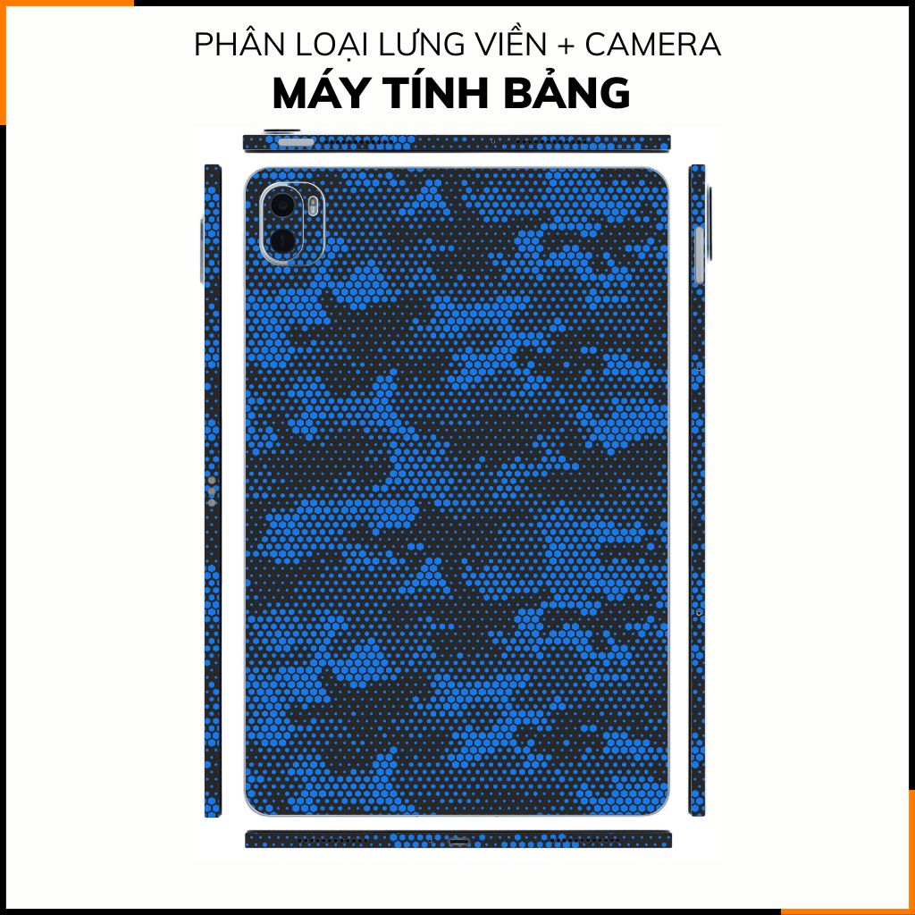 Dán skin máy tính bảng xiaomi, huawei, oppo, lenovo, google, microsoft, vivo full body và camera chính hãng ORAFOL nhập khẩu từ ĐỨC MÁY TÍNH BẢNG - MAMBA BLUE - SK B03 08 phụ kiện điện thoại huỳnh tân store