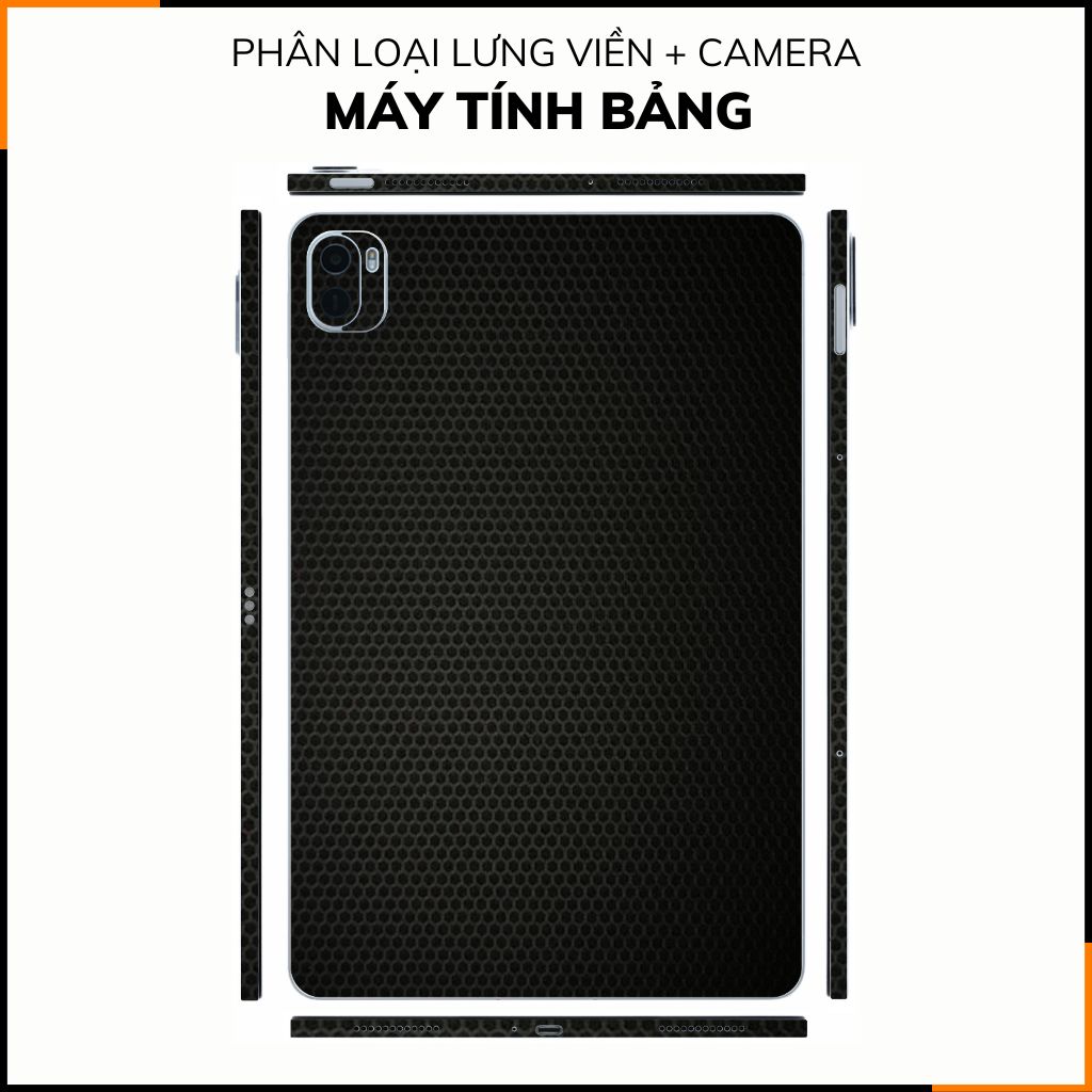 Dán skin máy tính bảng xiaomi, huawei, oppo, lenovo, google, microsoft, vivo full body và camera chính hãng ORAFOL nhập khẩu từ ĐỨC MÁY TÍNH BẢNG - MATRIX BLACK - SK B11 01 phụ kiện điện thoại huỳnh tân store