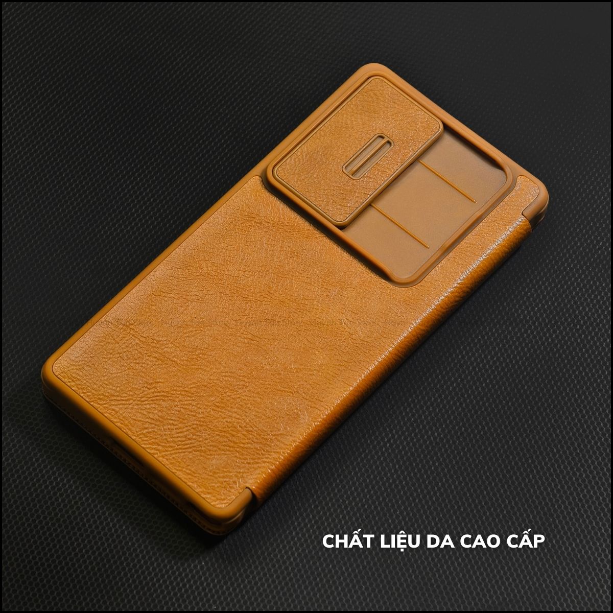 Bao da điện thoại Samsung Galaxy S25 Ultra kết hợp ví đựng thẻ chống sốc Nillkin QIN Pro