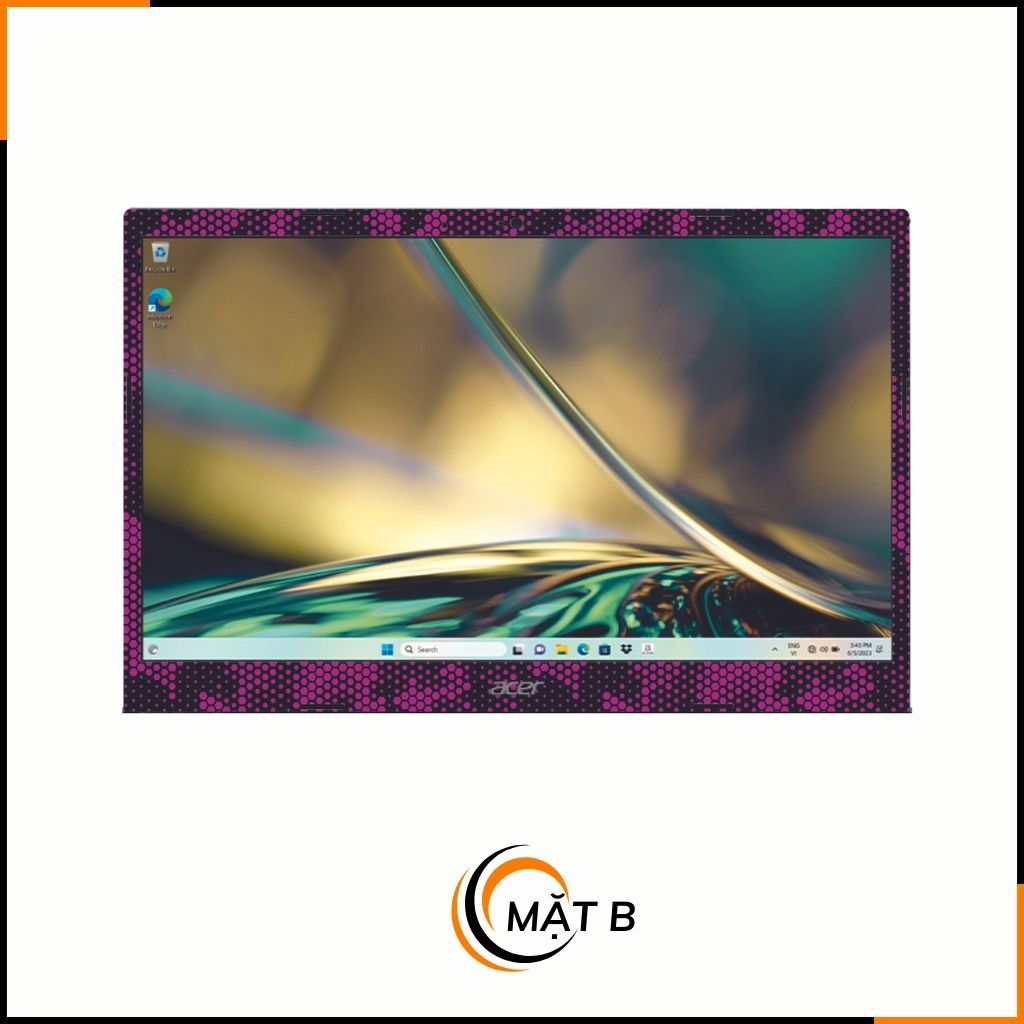 Dán skin laptop asus, dell , acer, hp, msi chính hãng ORAFOL nhập khẩu ĐỨC - SKIN 3M - LAPTOP - MAMBA PURPLE - SK B03 04 phụ kiện điện thoại huỳnh tân store