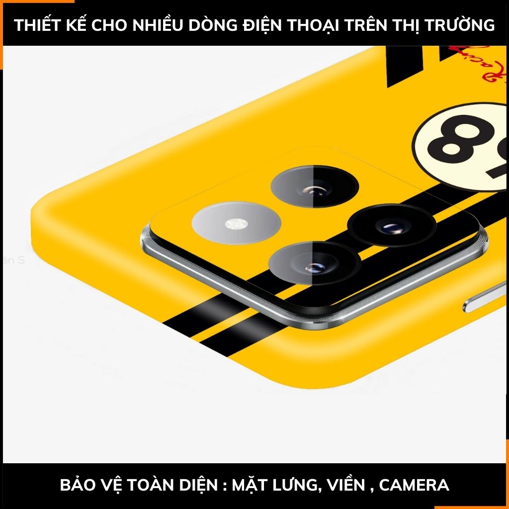 Dán skin điện thoại Xiaomi Mi 14 , Mi 14 Pro full body và camera nhập khẩu chính hãng USA in hình VINTAGE RACING - SKD O03 phụ kiện điện thoại huỳnh tân store