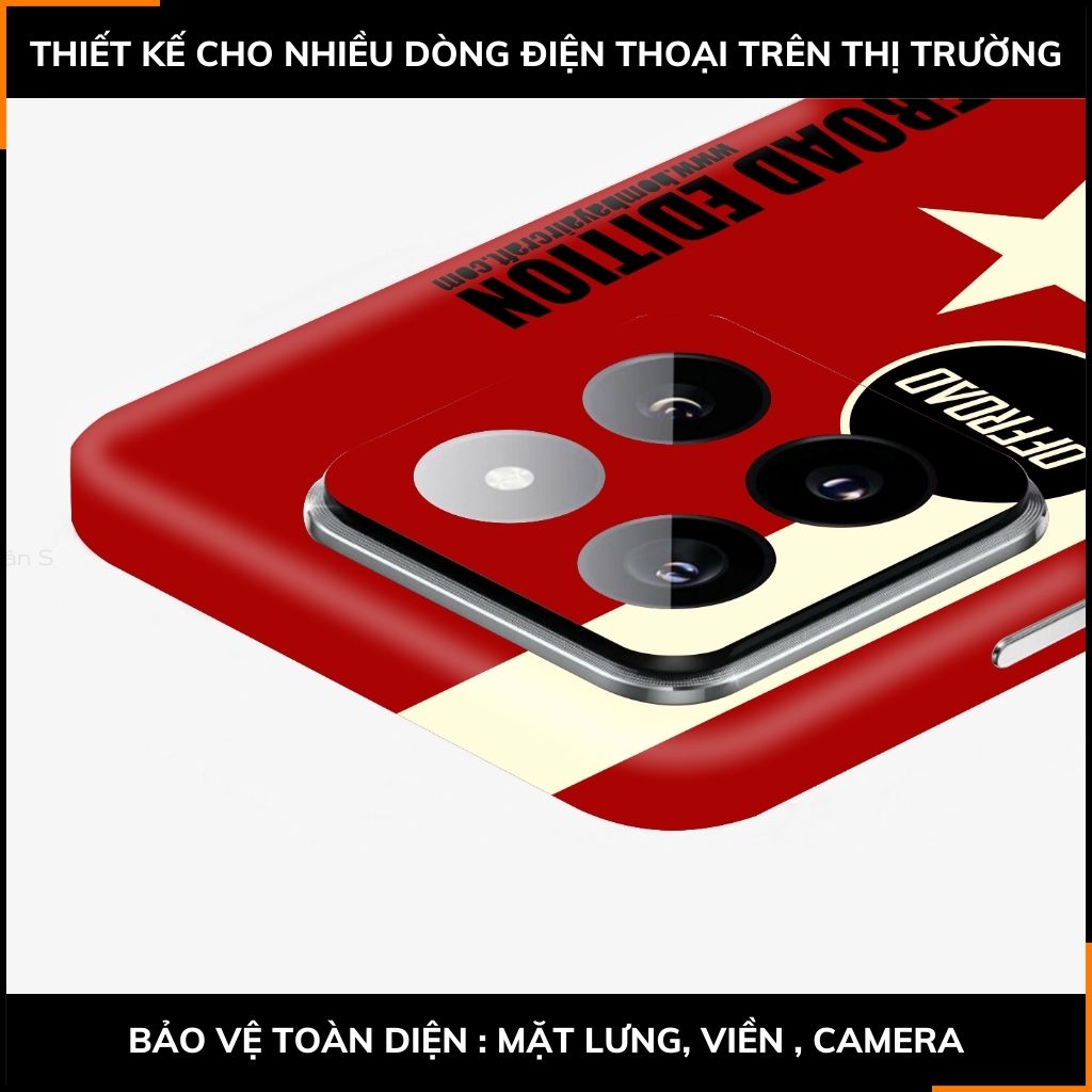 Dán skin điện thoại Xiaomi Mi 14 , Mi 14 Pro full body và camera nhập khẩu chính hãng USA in hình VINTAGE RACING - SKD O19 phụ kiện điện thoại huỳnh tân store