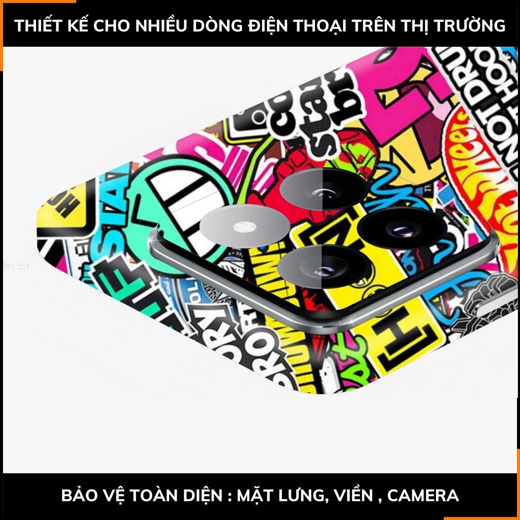 Dán skin điện thoại Xiaomi Mi 14 , Mi 14 Pro full body và camera nhập khẩu chính hãng USA in hình STICKER BOOM - SKD L15 phụ kiện điện thoại huỳnh tân store