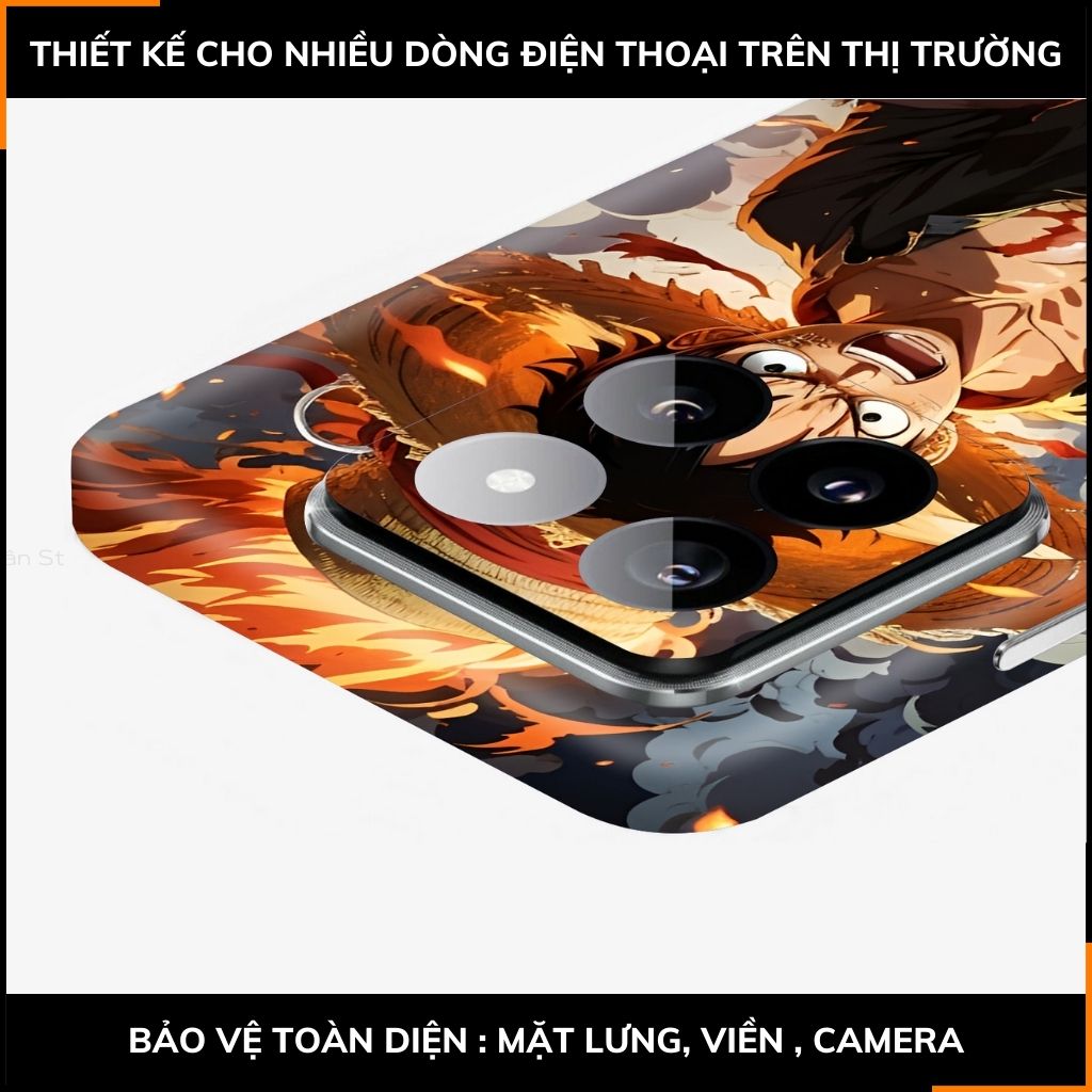 Dán skin điện thoại Xiaomi Mi 14 , Mi 14 Pro full body và camera nhập khẩu chính hãng USA in hình ONE PIECE - SKD G01 phụ kiện điện thoại huỳnh tân store