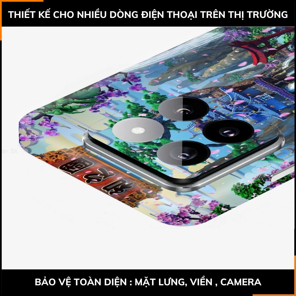 Dán skin điện thoại Xiaomi Mi 14 , Mi 14 Pro full body và camera nhập khẩu chính hãng USA in hình ONE PIECE - SKD G03 phụ kiện điện thoại huỳnh tân store