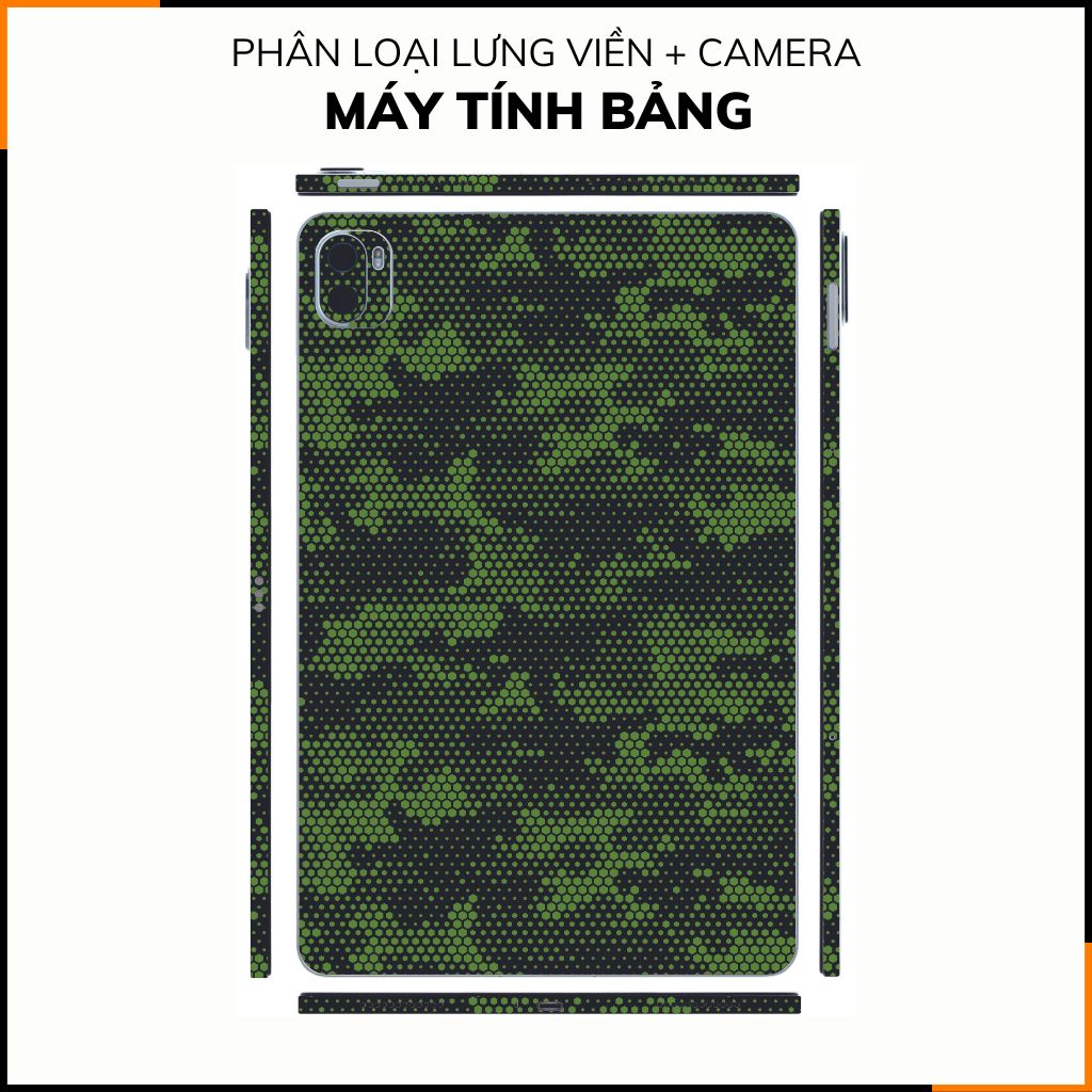 Dán skin máy tính bảng xiaomi, huawei, oppo, lenovo, google, microsoft, vivo full body và camera chính hãng ORAFOL nhập khẩu từ ĐỨC MÁY TÍNH BẢNG - MAMBA GREEN - SK B03 03 phụ kiện điện thoại huỳnh tân store