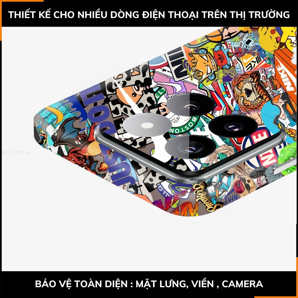 Dán skin điện thoại Xiaomi Mi 14 , Mi 14 Pro full body và camera nhập khẩu chính hãng USA in hình STICKER BOOM - SKD L09 phụ kiện điện thoại huỳnh tân store