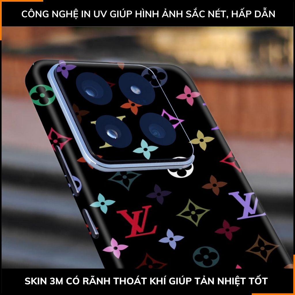 Dán skin điện thoại Xiaomi Mi 14 , Mi 14 Pro full body và camera nhập khẩu chính hãng USA in hình Thương Hiệu - SKD E11 phụ kiện điện thoại huỳnh tân store