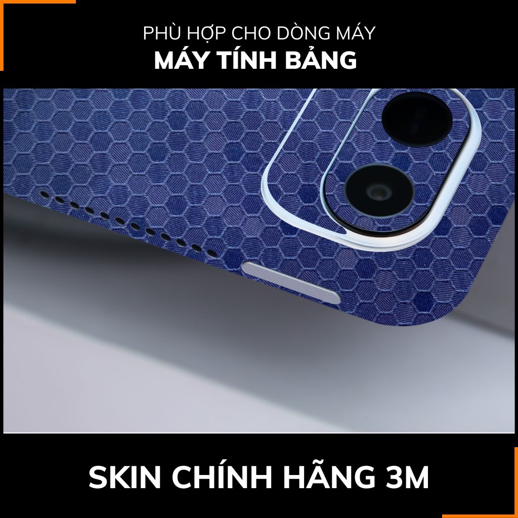 Dán skin máy tính bảng xiaomi, huawei, oppo, lenovo, google, microsoft, vivo  full body và camera chính hãng ORAFOL nhập khẩu từ ĐỨC MÁY TÍNH BẢNG  - HONEYCOMB BLUE -  SK B11 03 phụ kiện điện thoại huỳnh tân store