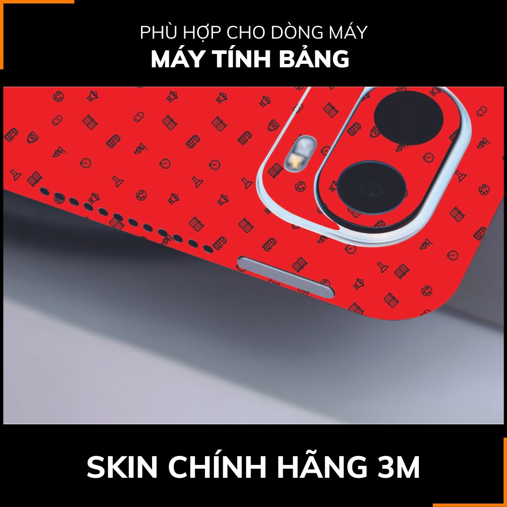 Dán skin máy tính bảng xiaomi, huawei, oppo, lenovo, google, microsoft, vivo full body và camera chính hãng ORAFOL nhập khẩu từ ĐỨC MÁY TÍNH BẢNG - MANY STICKER RED - SK B14 01 phụ kiện điện thoại huỳnh tân store