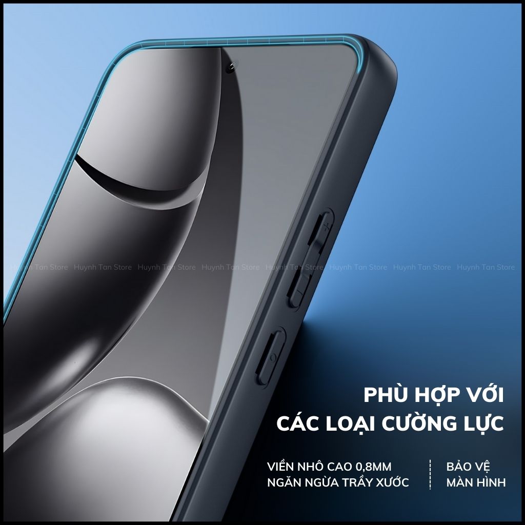 Ốp lưng xiaomi mi 14t aimo chính hãng duxducis chống va đập trong suốt không ố vàng huỳnh tân store