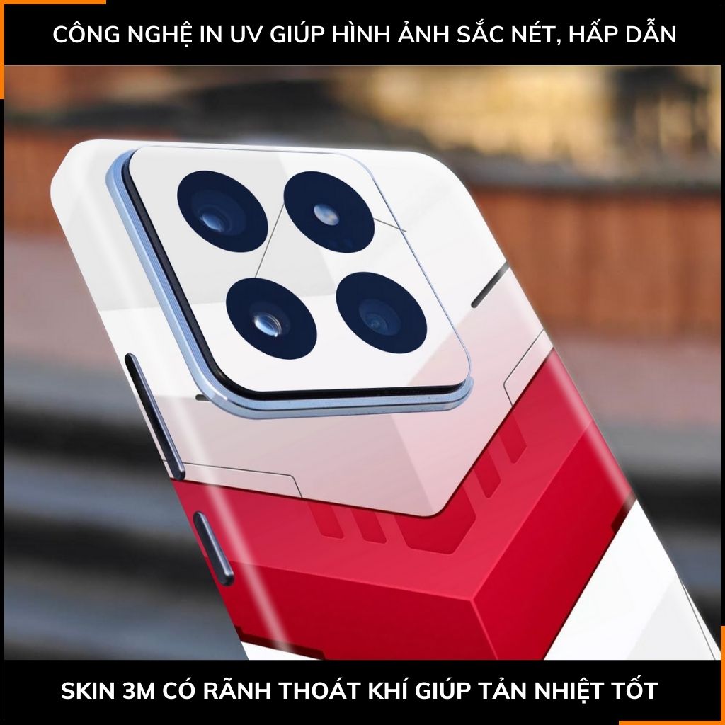 Dán skin điện thoại Xiaomi Mi 14 , Mi 14 Pro full body và camera nhập khẩu chính hãng USA in hình UNIQUE - SKD W04 phụ kiện điện thoại huỳnh tân store
