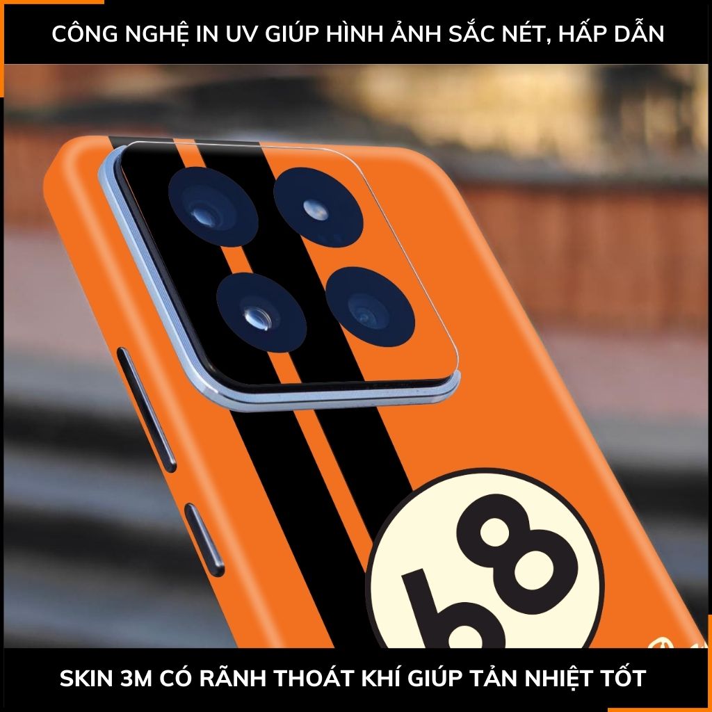 Dán skin điện thoại Xiaomi Mi 14 , Mi 14 Pro full body và camera nhập khẩu chính hãng USA in hình VINTAGE RACING - SKD O05 phụ kiện điện thoại huỳnh tân store
