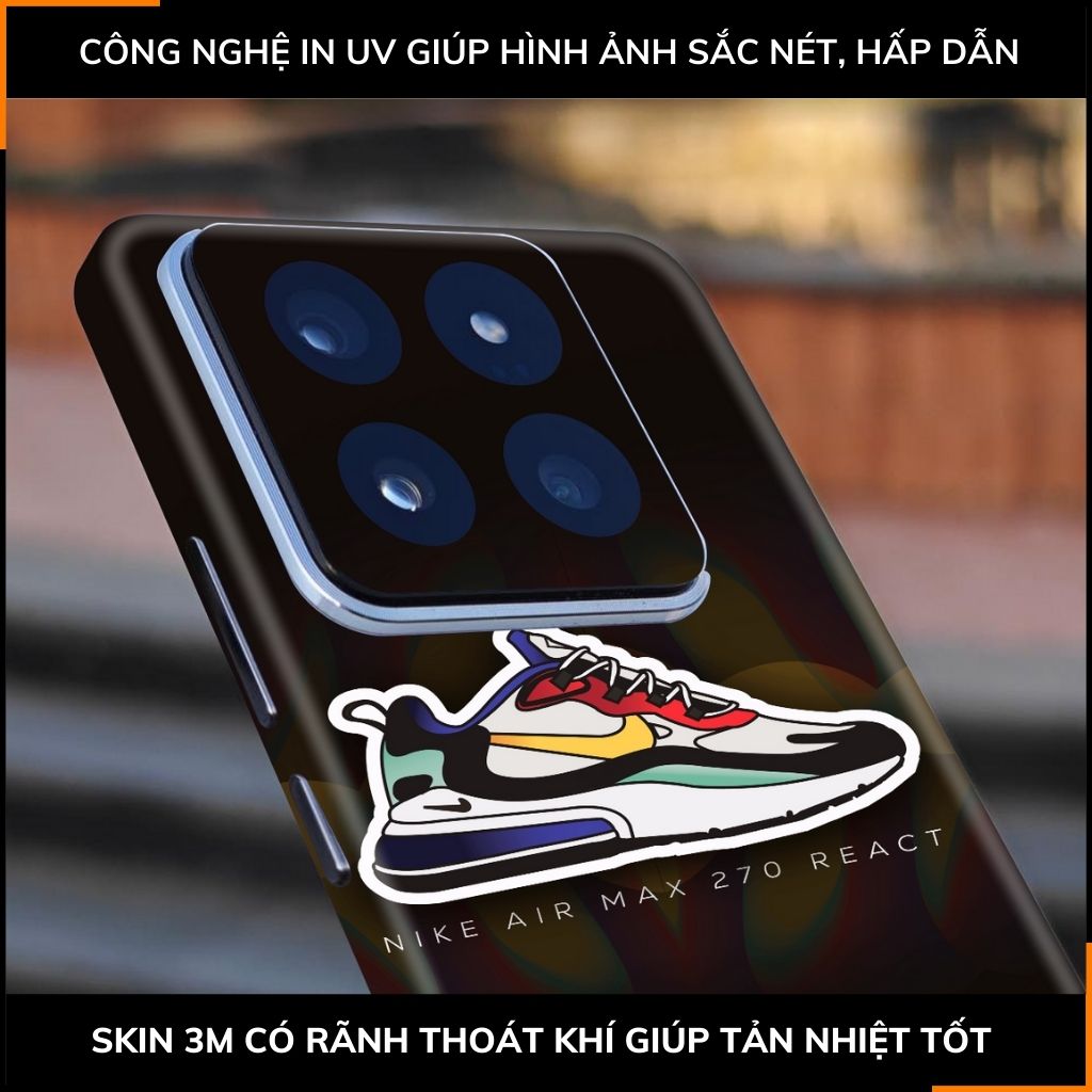 Dán skin điện thoại Xiaomi Mi 14 , Mi 14 Pro full body và camera nhập khẩu chính hãng USA in hình SNEAKER - SKD S01 phụ kiện điện thoại huỳnh tân store