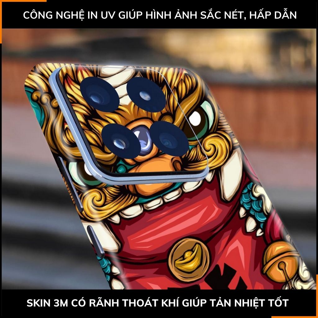Dán skin điện thoại Xiaomi Mi 14 , Mi 14 Pro full body và camera nhập khẩu chính hãng USA in hình NEW YEAR 2024 - SKD Q30 phụ kiện điện thoại huỳnh tân store