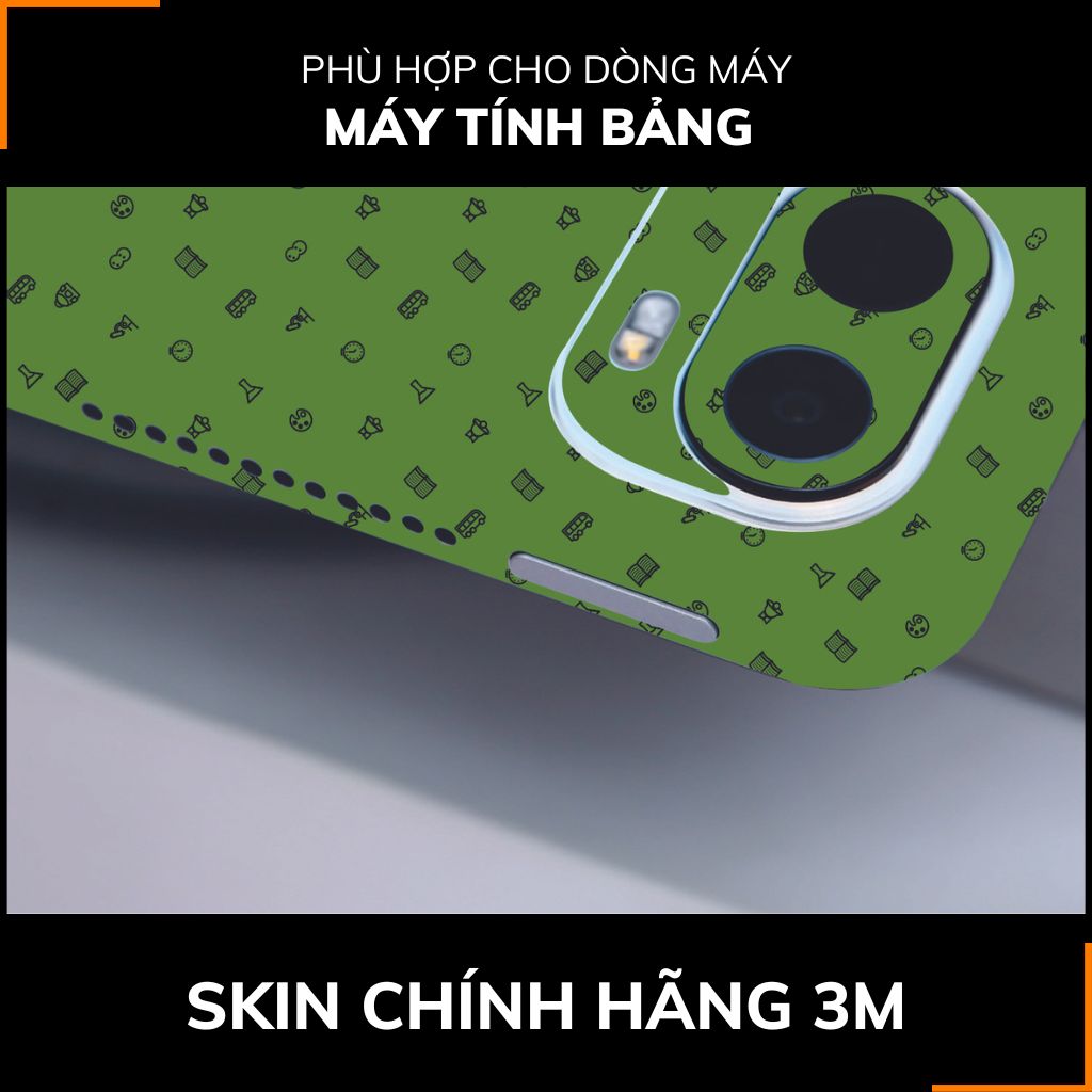 Dán skin máy tính bảng xiaomi, huawei, oppo, lenovo, google, microsoft, vivo  full body và camera chính hãng ORAFOL nhập khẩu từ ĐỨC MÁY TÍNH BẢNG  - MANY STICKER GREEN -  SK B14 05 phụ kiện điện thoại huỳnh tân store