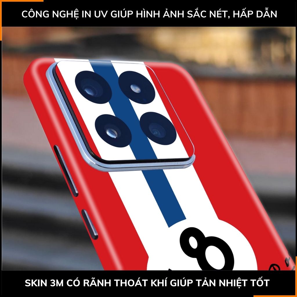 Dán skin điện thoại Xiaomi Mi 14 , Mi 14 Pro full body và camera nhập khẩu chính hãng USA in hình VINTAGE RACING - SKD O14 phụ kiện điện thoại huỳnh tân store