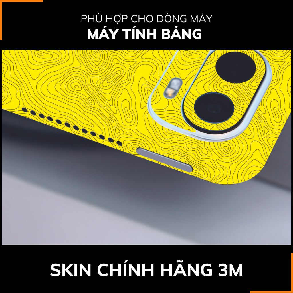 Dán skin máy tính bảng xiaomi, huawei, oppo, lenovo, google, microsoft, vivo full body và camera chính hãng ORAFOL nhập khẩu từ ĐỨC MÁY TÍNH BẢNG - MAP YELLOW - SK B13 06 phụ kiện điện thoại huỳnh tân store