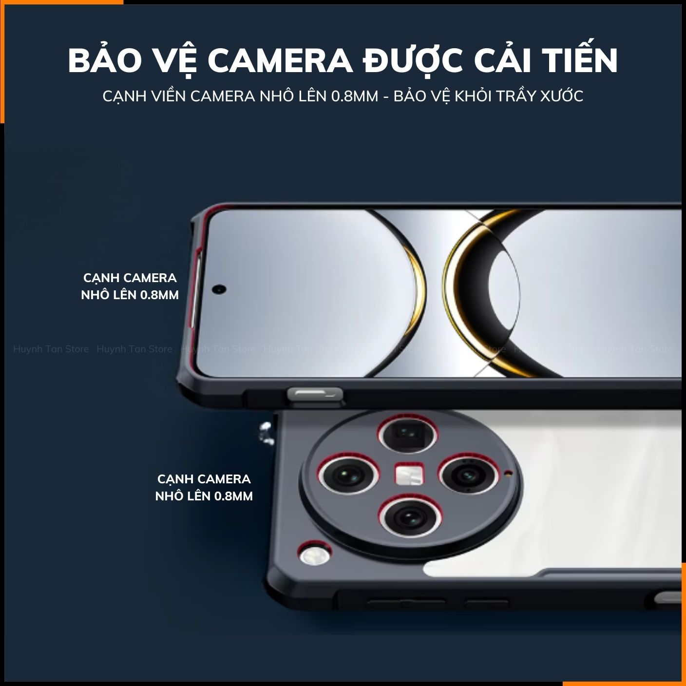 Ốp lưng oppo find x8 pro find x8 chống sốc xundd bảo vệ camera chính hãng phụ kiện huỳnh tân store