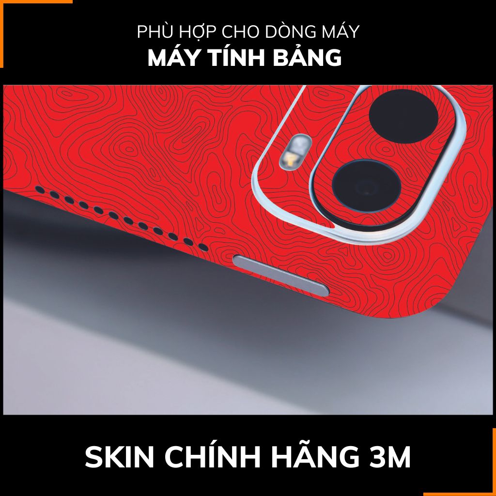 Dán skin máy tính bảng xiaomi, huawei, oppo, lenovo, google, microsoft, vivo full body và camera chính hãng ORAFOL nhập khẩu từ ĐỨC MÁY TÍNH BẢNG - MAP RED - SK B13 01 phụ kiện điện thoại huỳnh tân store