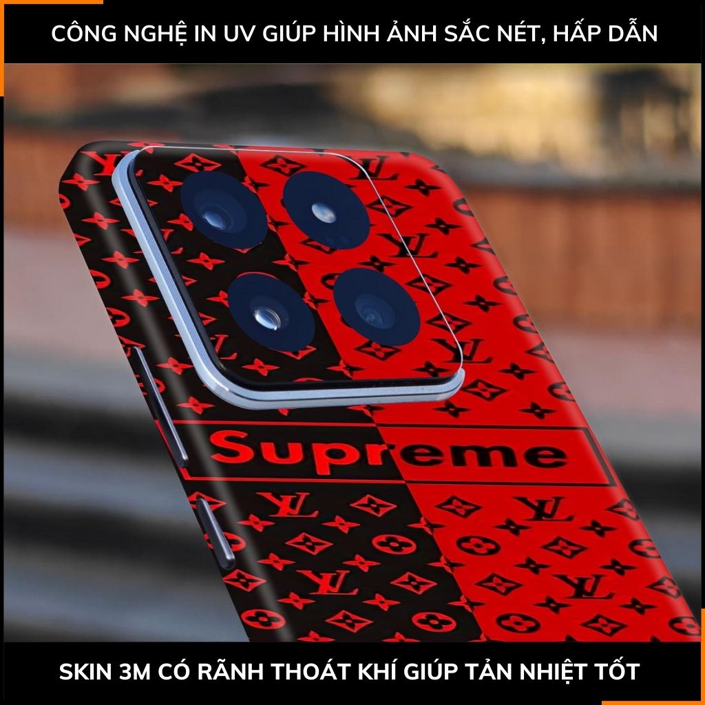 Dán skin điện thoại Xiaomi Mi 14 , Mi 14 Pro full body và camera nhập khẩu chính hãng USA in hình Thương Hiệu - SKD E05 phụ kiện điện thoại huỳnh tân store