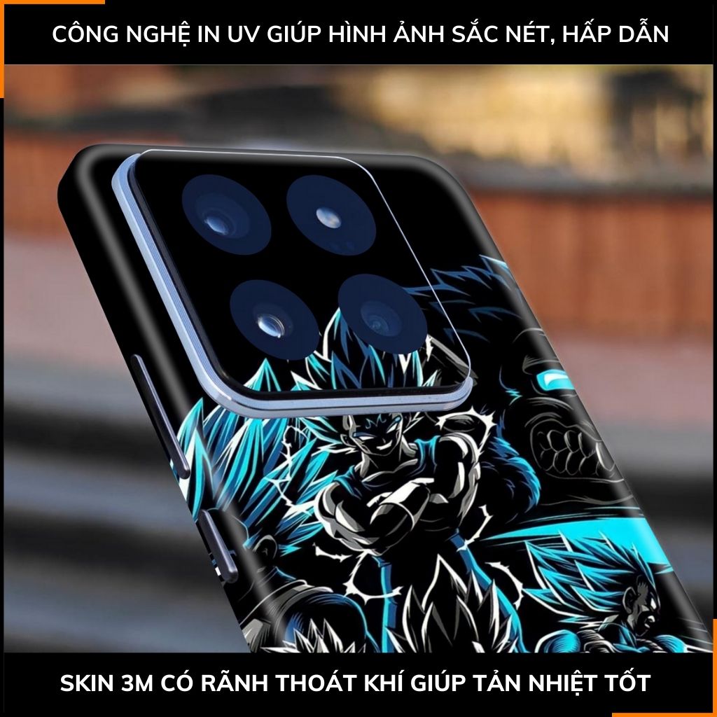 Dán skin điện thoại Xiaomi Mi 14 , Mi 14 Pro full body và camera nhập khẩu chính hãng USA in hình Dragon Ball - SKD D12 phụ kiện điện thoại huỳnh tân store