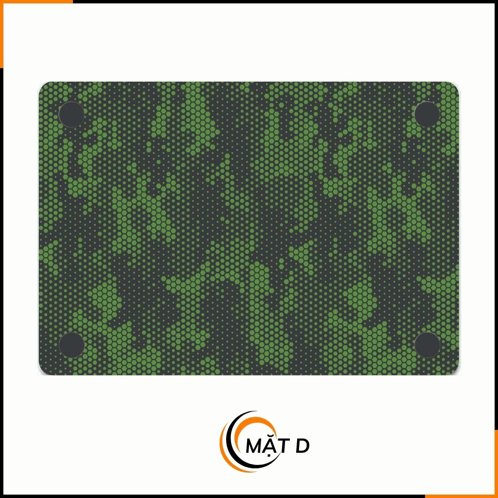 Dán skin macbook pro, macbook air chính hãng 3M nhập khẩu USA - SKIN 3M - MACBOOK - MAMBA GREEN - SK-B03-03 phụ kiện điện thoại huỳnh tân store