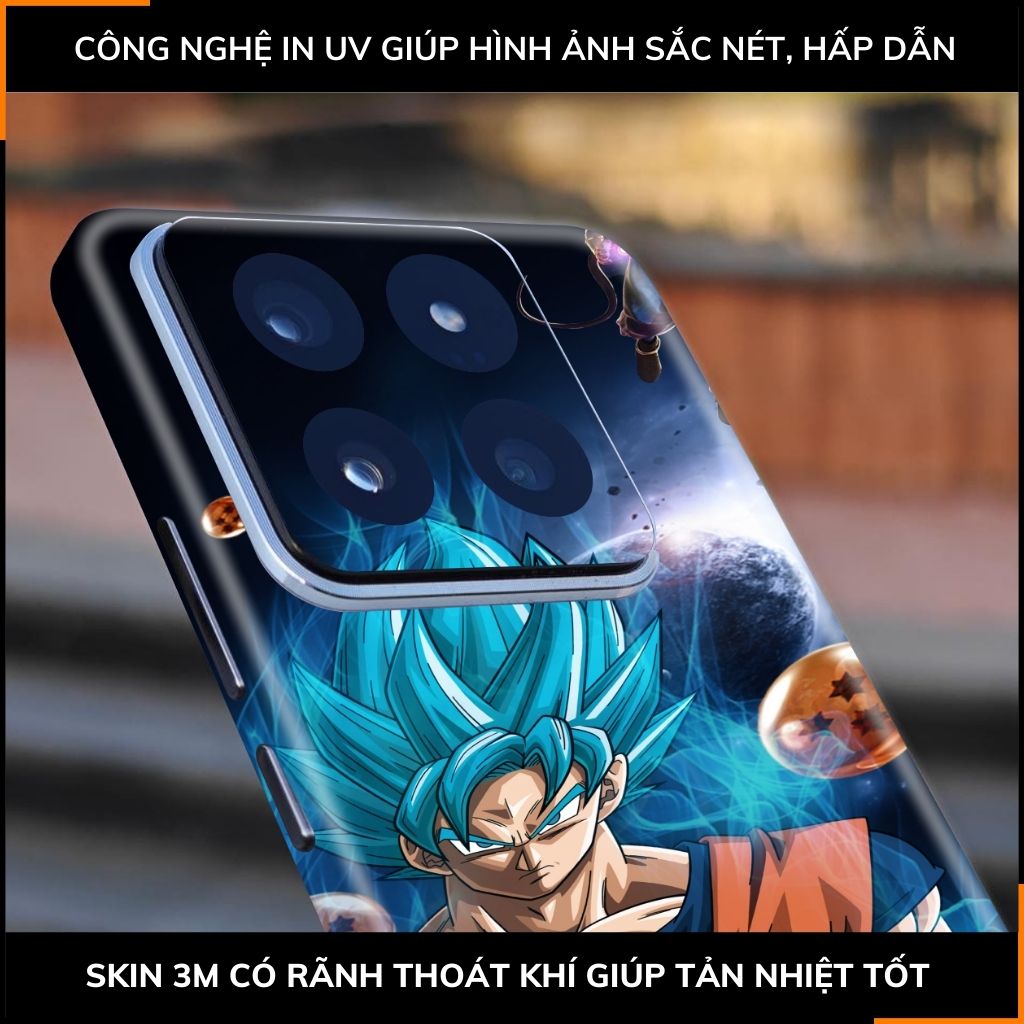 Dán skin điện thoại Xiaomi Mi 14 , Mi 14 Pro full body và camera nhập khẩu chính hãng USA in hình Dragon Ball - SKD D05 phụ kiện điện thoại huỳnh tân store