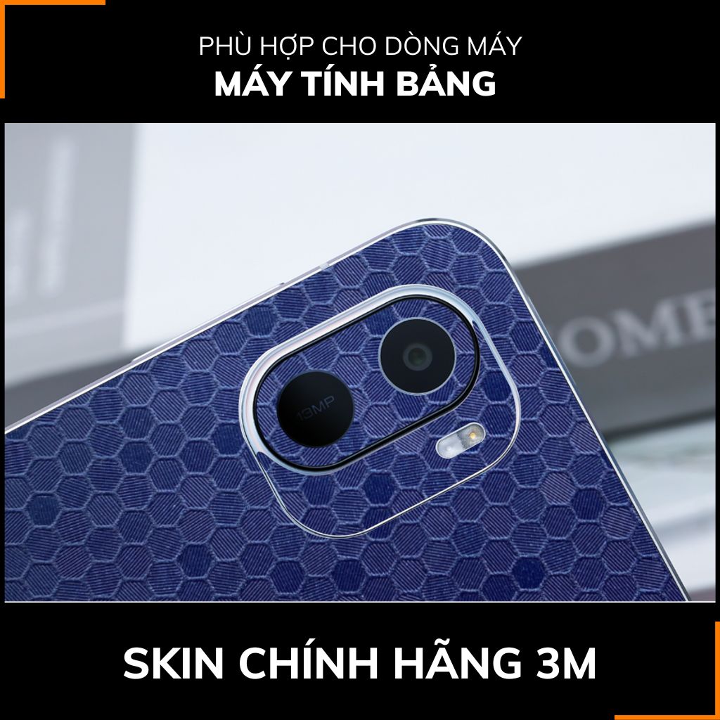 Dán skin máy tính bảng xiaomi, huawei, oppo, lenovo, google, microsoft, vivo  full body và camera chính hãng ORAFOL nhập khẩu từ ĐỨC MÁY TÍNH BẢNG  - HONEYCOMB BLUE -  SK B11 03 phụ kiện điện thoại huỳnh tân store