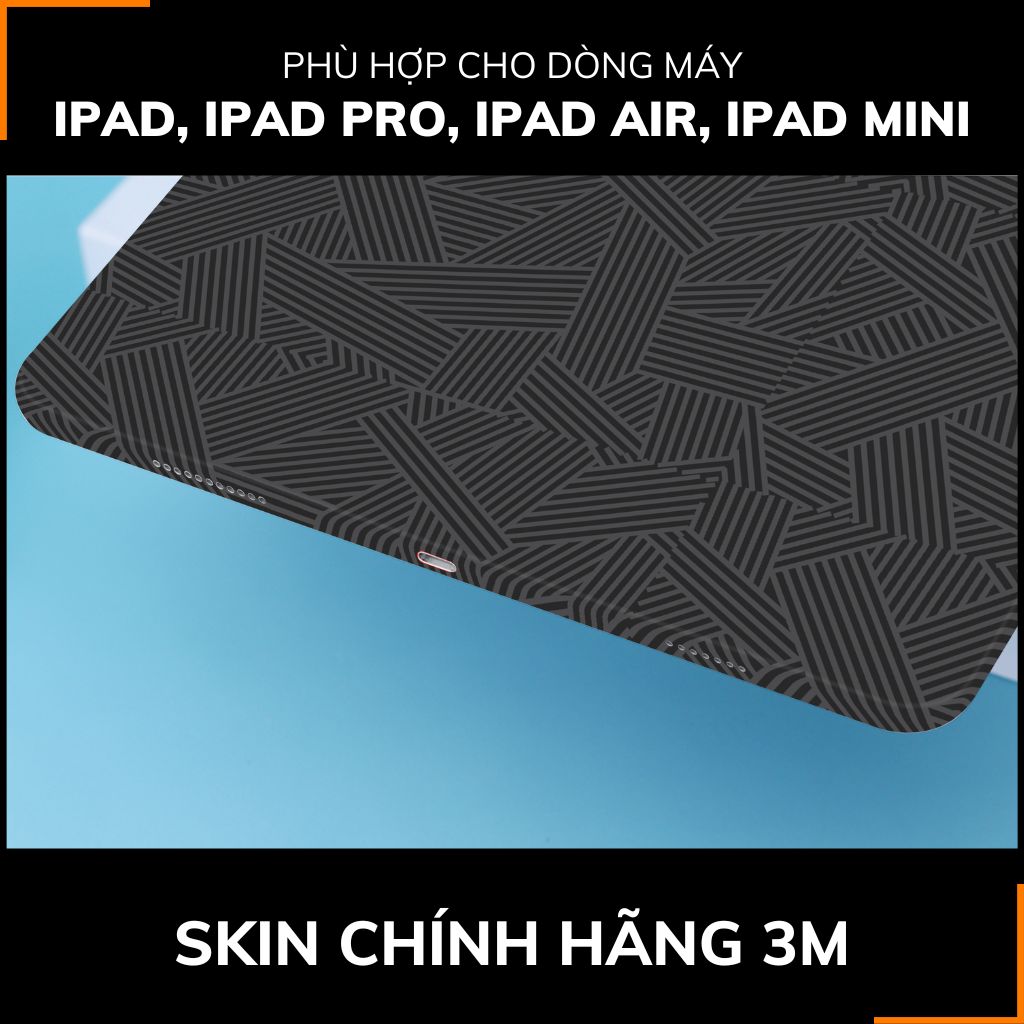 Dán skin ipad , ipad pro, ipad air , ipad mini full body và camera chính hãng 3M - PATTEN TEXTURE 06 - SK-B05-06 phụ kiện điện thoại huỳnh tân store